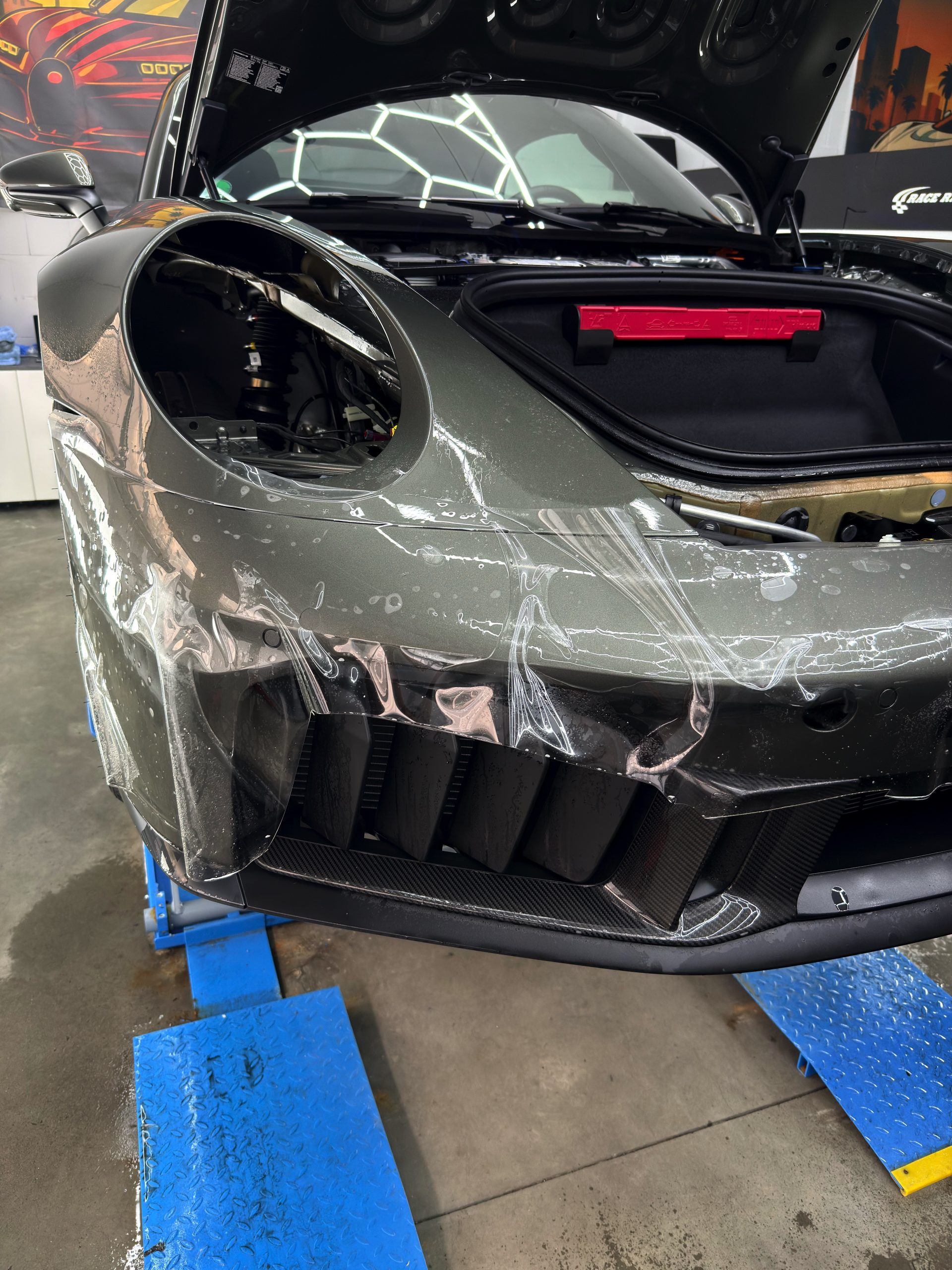 Porsche 911 GTS Cabriolet Lackschutzfolie – Projektbild 10 bei WrapIndustries