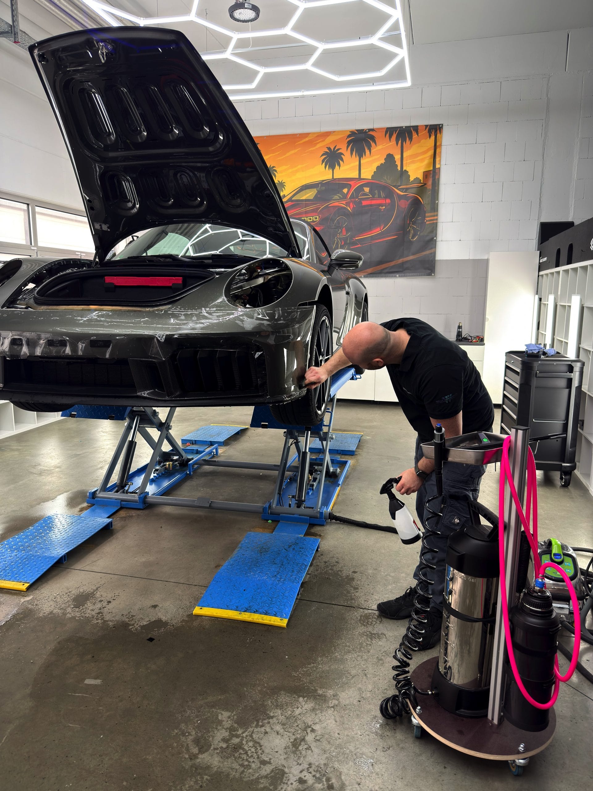 Porsche 911 GTS Cabriolet Lackschutzfolie – Projektbild 8 bei WrapIndustries