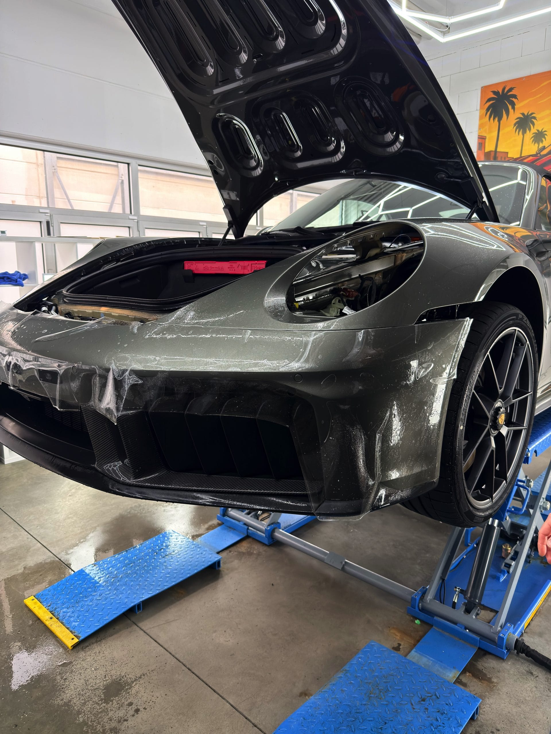 Porsche 911 GTS Cabriolet Lackschutzfolie – Projektbild 7 bei WrapIndustries