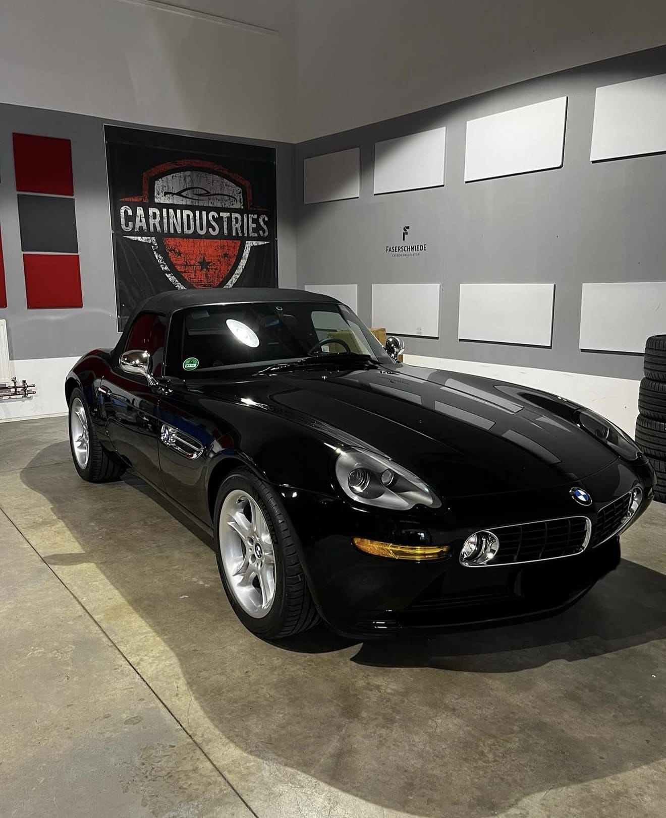 Aufbereiteter und versiegelter BMW Z8 bei WrapIndustries