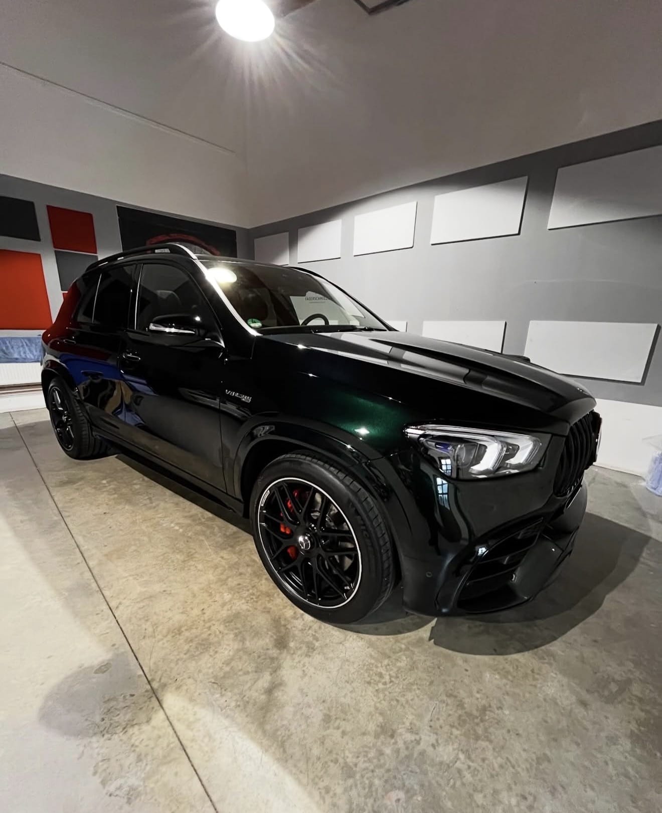 Aufbereiteter und versiegelter Mercedes-AMG GLE 63 S
